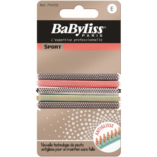 BaByliss Paris Accessories Anti-Slip Sport Hair Ties BaByliss Paris Accessories Anti-Slip Sport Hair Ties