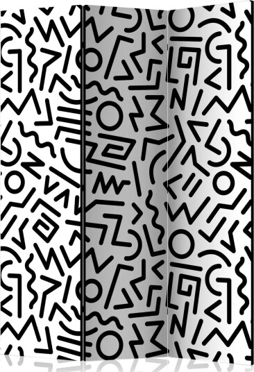 Romdeler Black and White Maze - Artgeist sp. z o. o.