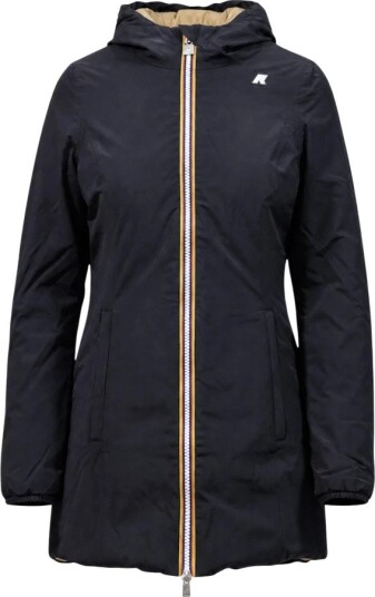K Way Dame Frakker Svart XL,