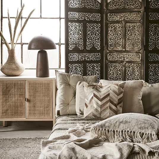 Affari of Sweden FUNGI Bordlampe L Rusty brown Affari of Sweden FUNGI Bordlampe L Rusty brown
