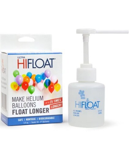 Amscan HiFloat Ballongvæske som Forlenger Svevetiden til Lateksballonger 150ml