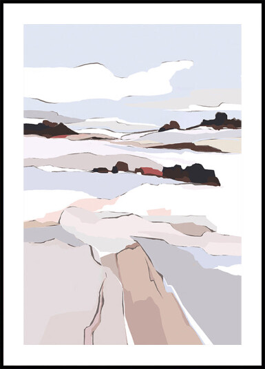 Frosty View ll Plakat Plakat / 40x50cm