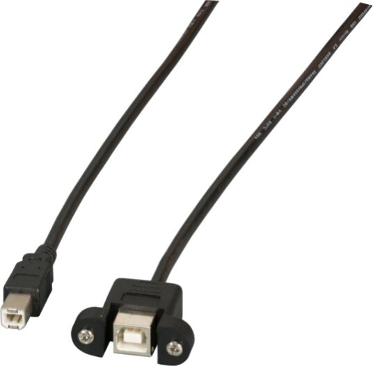 Efb Elektronikk K5293sw.0.5V2 0,5 M Usb B Usb B Usb 2.0 480 Mbit/S Sort