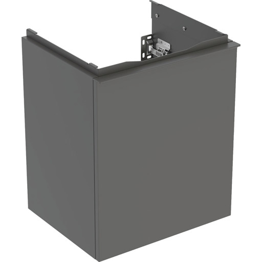 Geberit Acanto servantskap 44,6x37,9 cm matt grå