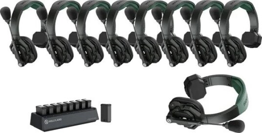 Hollyland Solidcom SE Pro- 9 Person Noise Cancelling Headset Intercom (5601PRO-9S)