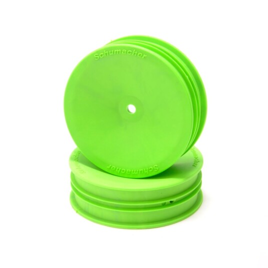 Schumacher U8682 Wheel Front Slim Green 1/10 2