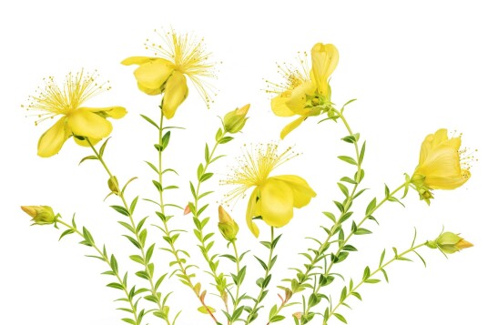 Plakat Gule Blomster
