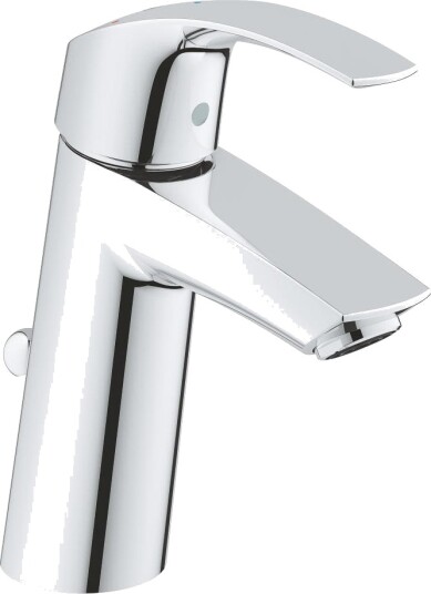 GROHE EUROSMART M SERVANTBATTERI M/OPPLØFT & KALDSTART KROM GROHE EUROSMART M SERVANTBATTERI M/OPPLØFT & KALDSTART KROM