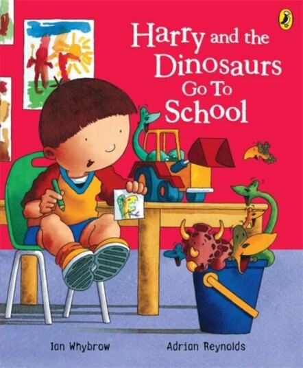 Harry and the Dinosaurs Go to School av Ian Whybrow Harry and the Dinosaurs Go to School av Ian Whybrow