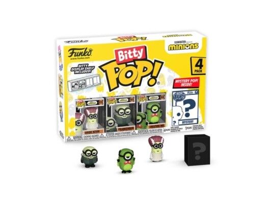 Funko Bitty Pop! Figūrėlių Rinkinys: Minions ~3 Cm 4 Vnt. 