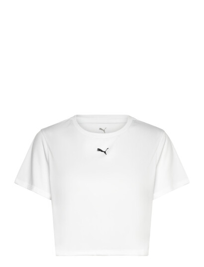 PUMA W Tad Essential Baby Tee - White - L PUMA W Tad Essential Baby Tee - White - L