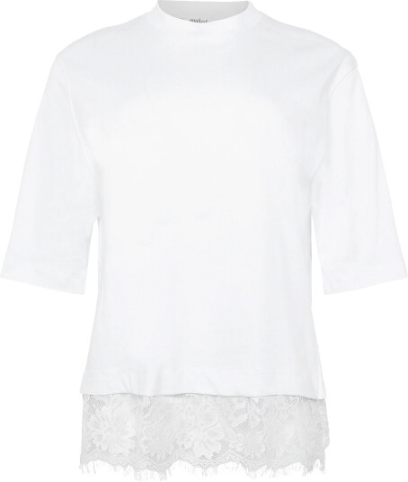 Soaked Sljina Lace Tee Short White XL