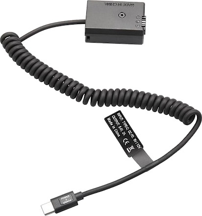 Sony NP-FW50 Dummy Batteri PD USB-C Kobling