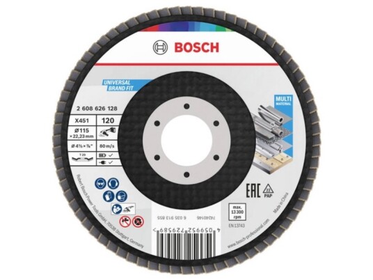 Bosch Accessories 2608626133 Metalskive Til Slibning Diameter 115 Mm 1 Stk Bosch Accessories 2608626133 Metalskive Til Slibning Diameter 115 Mm 1 Stk