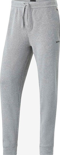 BOSS Sweatpants Waffle Pants Cuff Grå