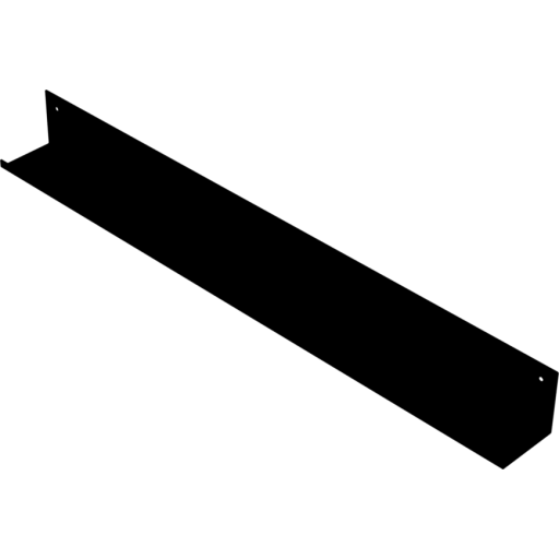 Sanibell Proline st?lhylle 100 cm, matt sort