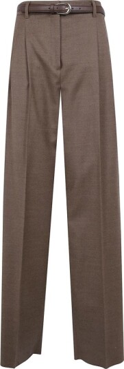 Max Mara Studio, Dame, Bukser, Brun, M,