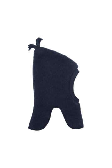 Hust & Claire Feo ullfleece balaclava - blue night