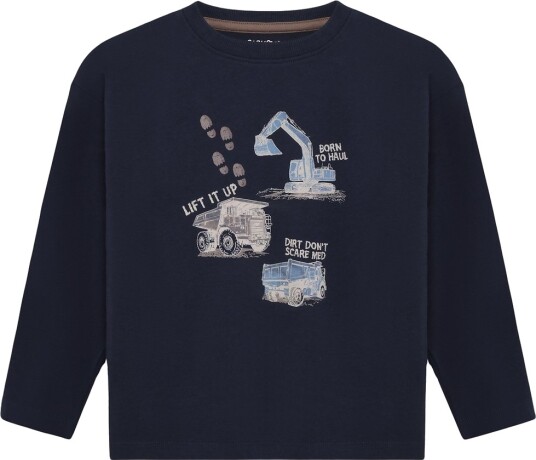Minymo Genser Dark Sapphire Minymo 9 år (134) Genser Marineblå