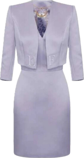 Elisabetta Franchi Dame Kjoler Lilla L,
