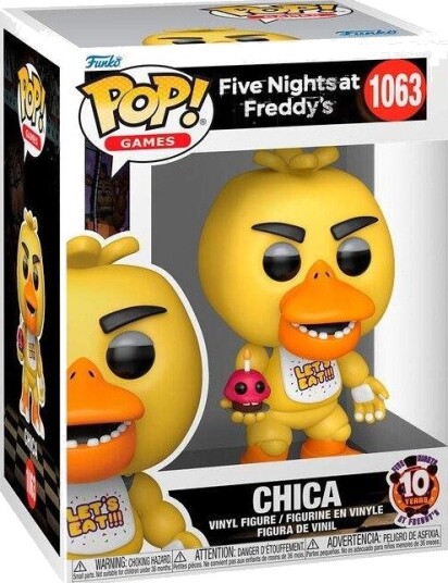 Northix Five Nights at Freddy's Chica Actionfigur