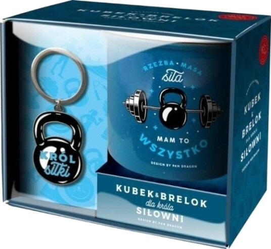 Koppesett + Nøkkelring Hobby Gym King