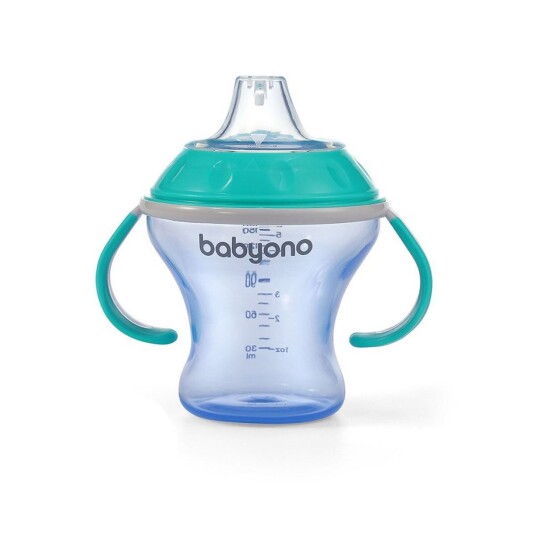 Babyono Tutekopp Natural Nursing 180ml Turkis
