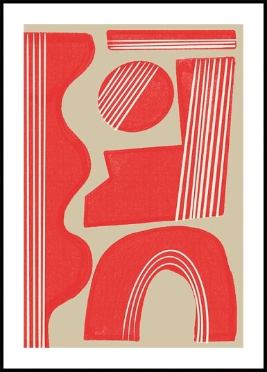Geo Balance Object No.2 Plakat Plakat / 40x50cm Geo Balance Object No.2 Plakat Plakat / 40x50cm
