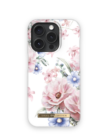iDeal Of Sweden Floral Romance MagSafe Mobildeksel for iPhone 15 Pro - Hvit