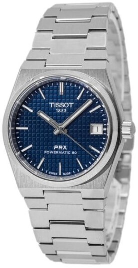 Tissot Dameklokke T137.207.11.041.00 Prx Blå/Stål Ø35 mm
