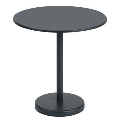 Muuto Linear Steel Café Hagebord Sort Ø70 Muuto Linear Steel Café Hagebord Sort Ø70