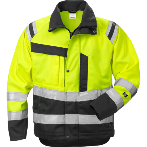 Fristads Jacka 4026 Plu, Klass 3 Varsel Gul/svart S