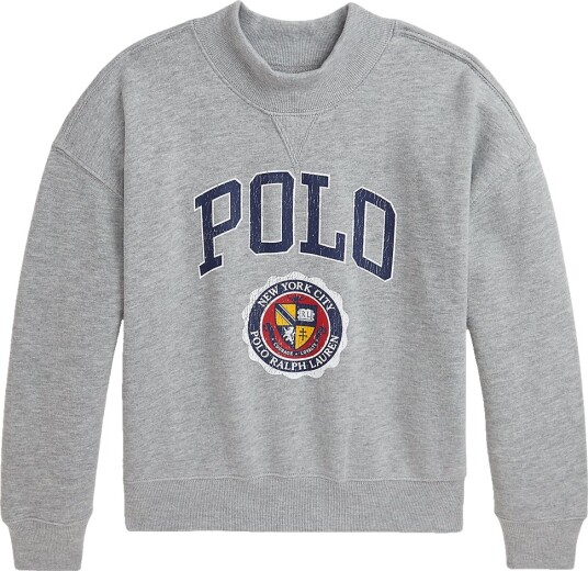 Polo Ralph Lauren Collegegenser Grå Melert m. Trykk Polo Ralph Lauren 4 år 104 Collegegenser