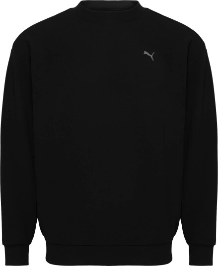 PUMA W Cloudspun Crew Neck Black M