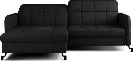 Seksjon Eltap Lorelle 225x160x105 cm   Sawana 14 Svart Venstre