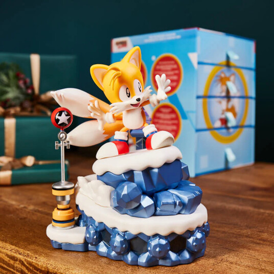 Numskull Tails Adventsfigur med Snø og Sjekkpunkt Numskull Tails Adventsfigur med Snø og Sjekkpunkt