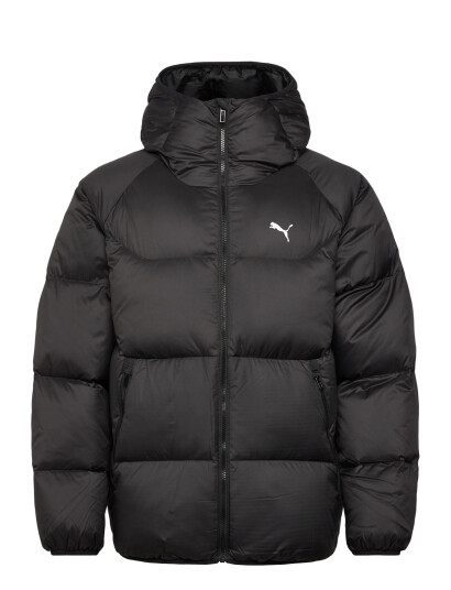 PUMA Hooded Down Puffer Jacket Black M PUMA Hooded Down Puffer Jacket Black M