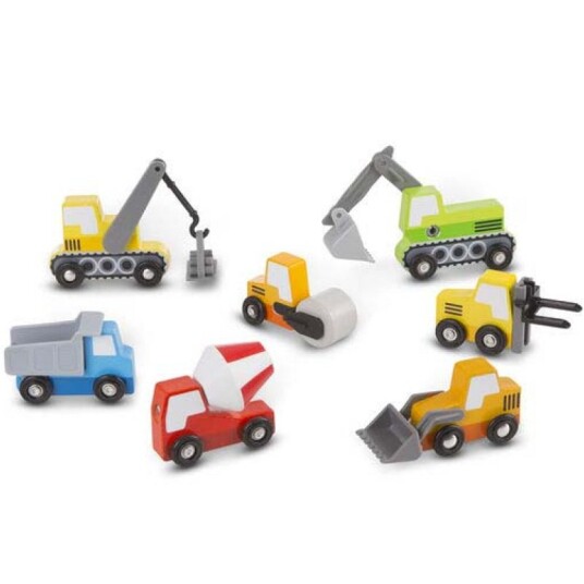 Melissa & Doug Biler i tre På byggeplassen Melissa & Doug Biler i tre På byggeplassen
