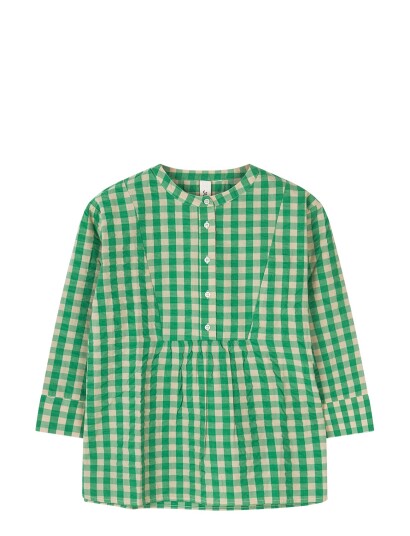 Juna Bæk&Bølge Irene Shirt S/M Grøn/Sand - Green - S/M