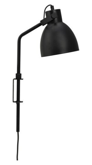 Dyberg Larsen Coast Vegglampe Sort