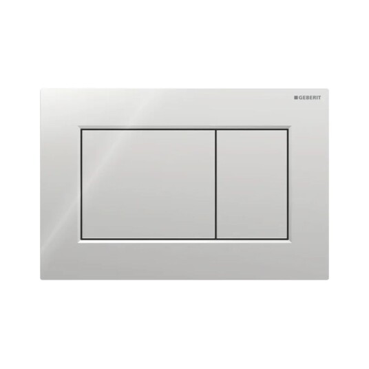 Geberit Sigma01 Firkantet Betjeningsplate Krom Geberit Sigma01 Firkantet Betjeningsplate Krom