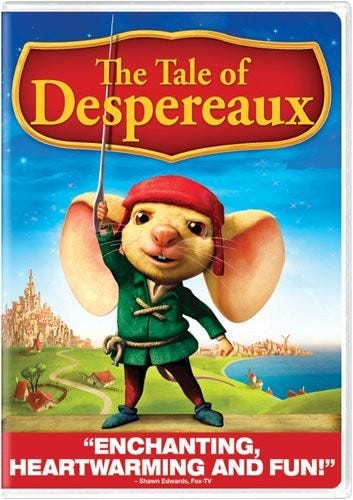 Tale Of Despereaux DVD Tale Of Despereaux DVD