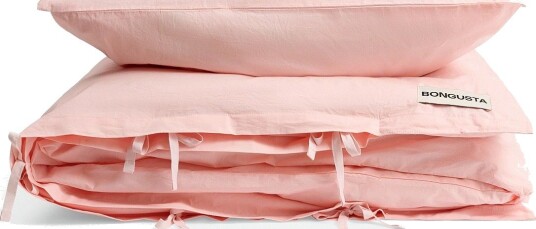Bongusta Percale Bed Linen Set - BLUSH - 140X200;80X80 cm