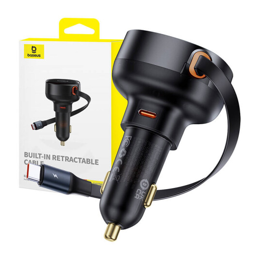Baseus Enjoyment Pro with cable USB-C 60W (Black)