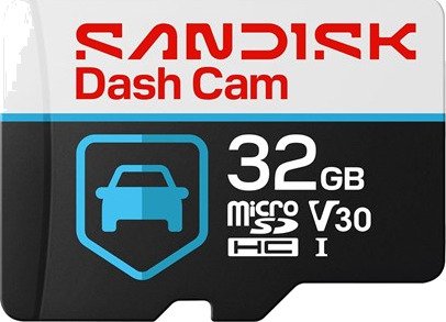 SANDISK Dash Cam Card microSD - 100MB/s - 32GB