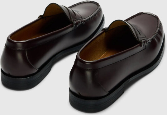 Selected Slhbilly Leather Penny Loafer Brown 40 Selected Slhbilly Leather Penny Loafer Brown 40