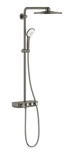 Grohe Takdusjpakke Euphoria SmartControl 310 Duo - med termostat-Børstet Hard Graphite