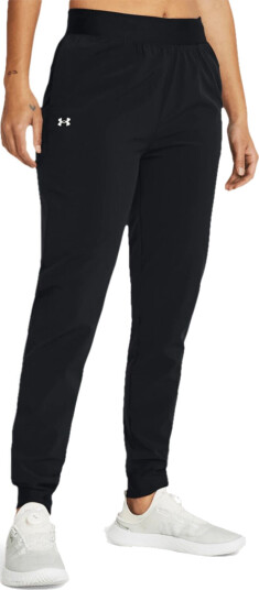 Under Armour High Rise Woven Pant, treningsbukse, dame Black /  / White