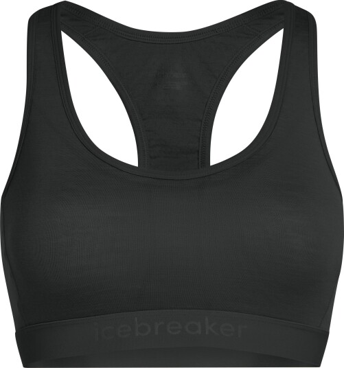 Icebreaker Women's Merino 125 Zoneknit Racerback Bra Black XL Icebreaker Women's Merino 125 Zoneknit Racerback Bra Black XL