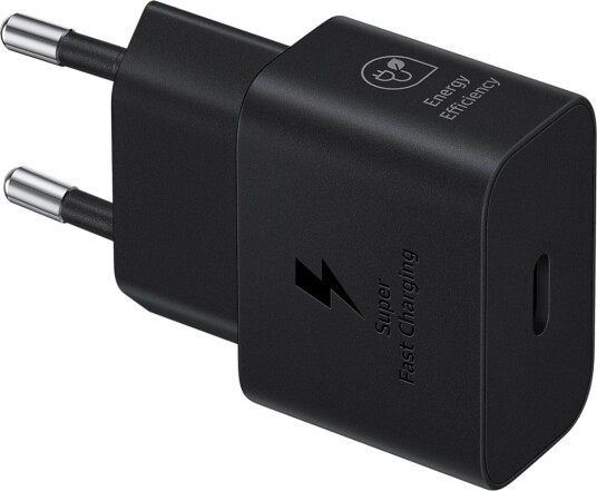 Samsung 25W USB-C hurtiglader vegglader sort EP-T2510N Samsung 25W USB-C hurtiglader vegglader sort EP-T2510N